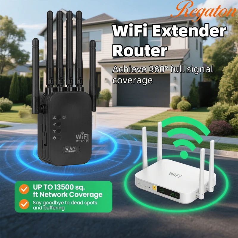 Repetidor WiFi Inalámbrico 5G  - Wifi Range Extender reseña y precio