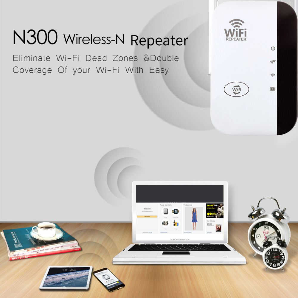 Repetidor WiFi inalámbrico FEN - Wifi Range Extender reseña y precio